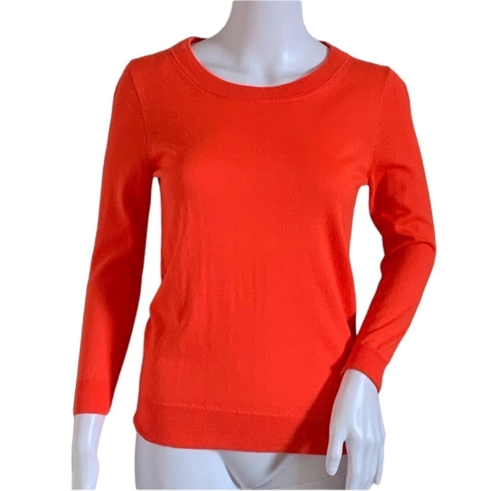 J.Crew 100% Merino Wool Long Sleeve Knit Crewneck Sweater